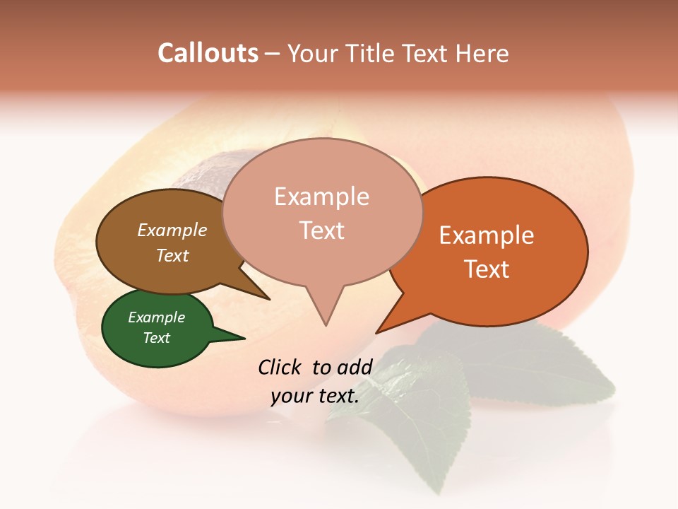 Composition Fruit Plant PowerPoint Template