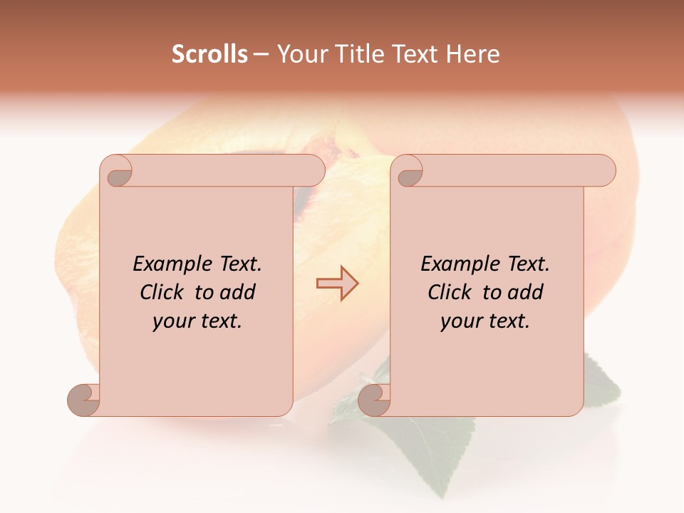 Composition Fruit Plant PowerPoint Template