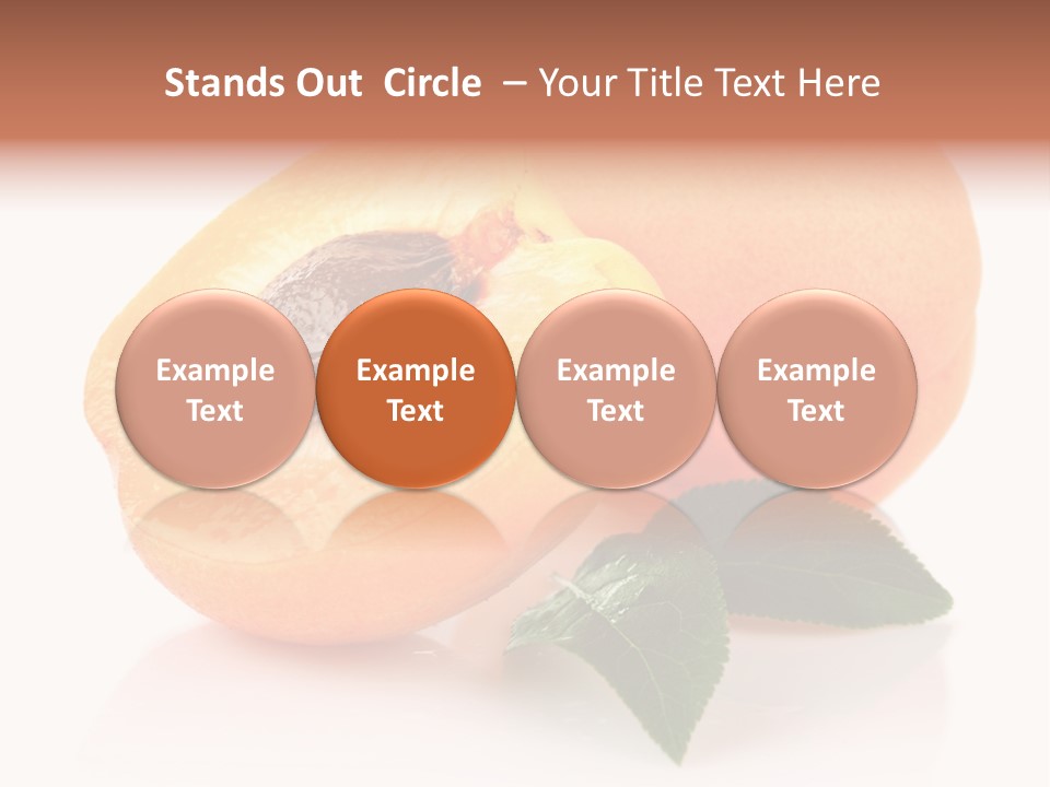 Composition Fruit Plant PowerPoint Template