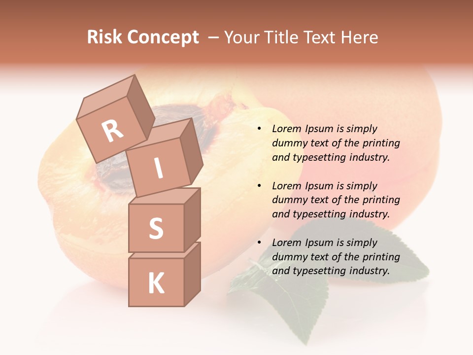 Composition Fruit Plant PowerPoint Template