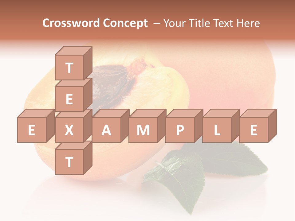 Composition Fruit Plant PowerPoint Template