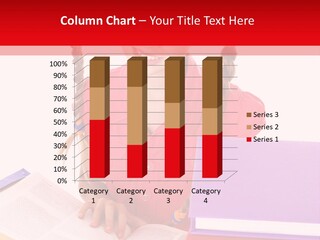 Girl Homework Colour PowerPoint Template