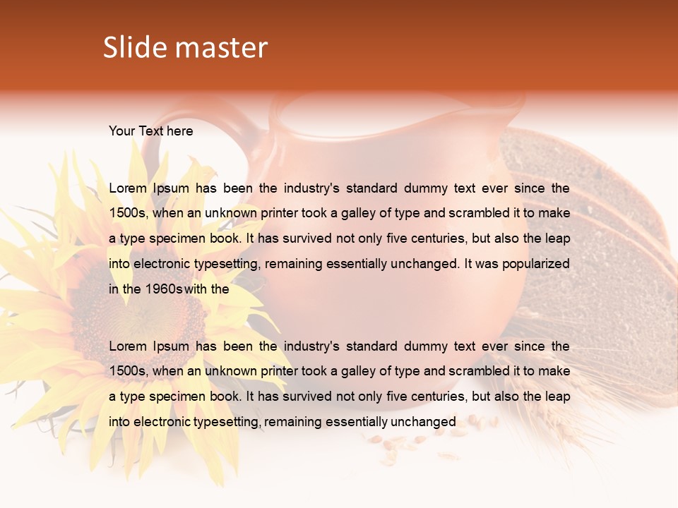 Background Food Healthy Eating PowerPoint Template