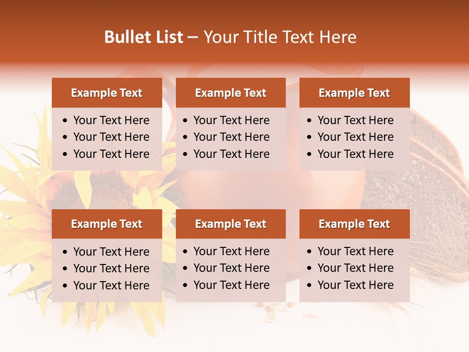 Background Food Healthy Eating PowerPoint Template