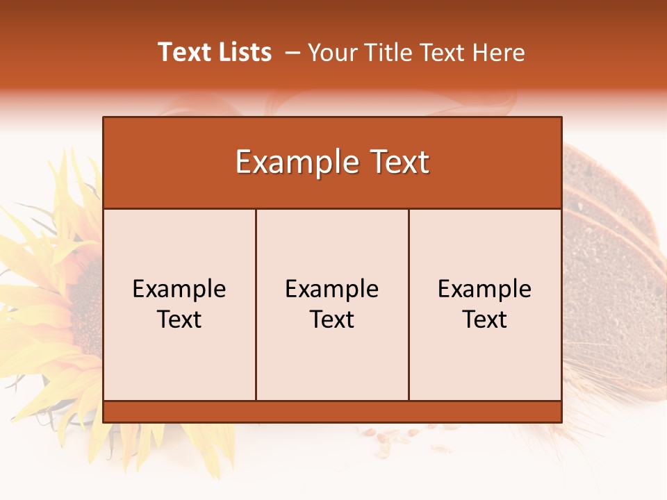 Background Food Healthy Eating PowerPoint Template