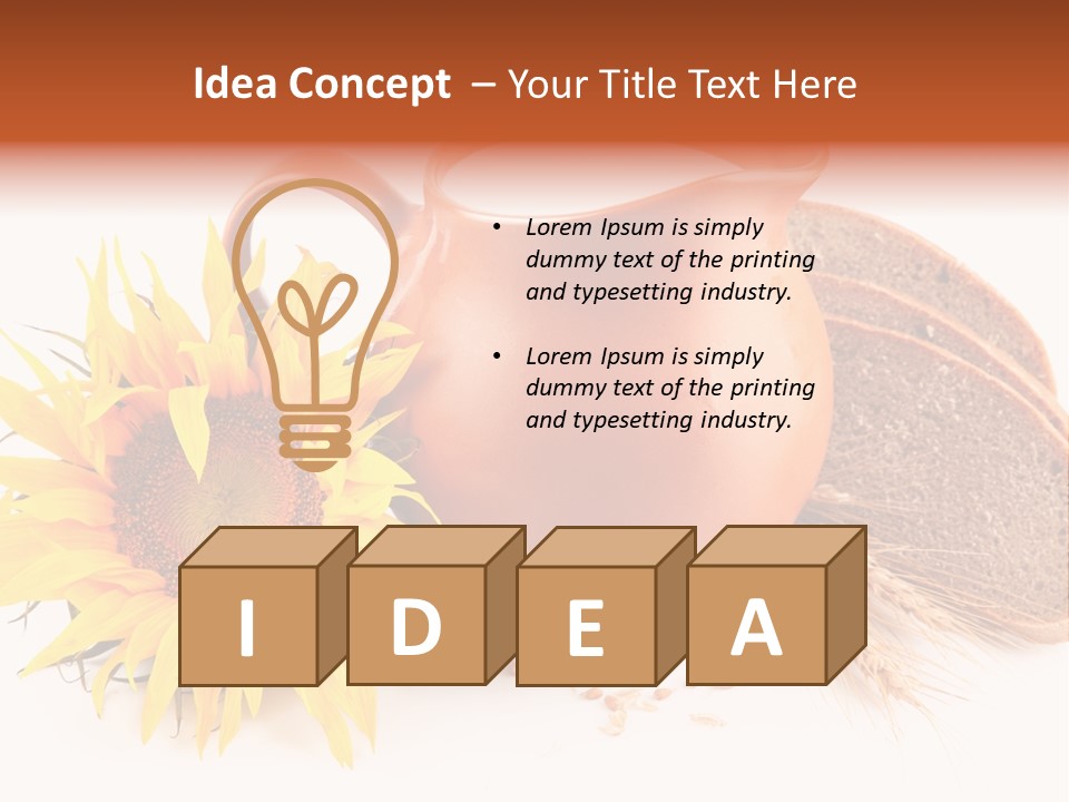 Background Food Healthy Eating PowerPoint Template