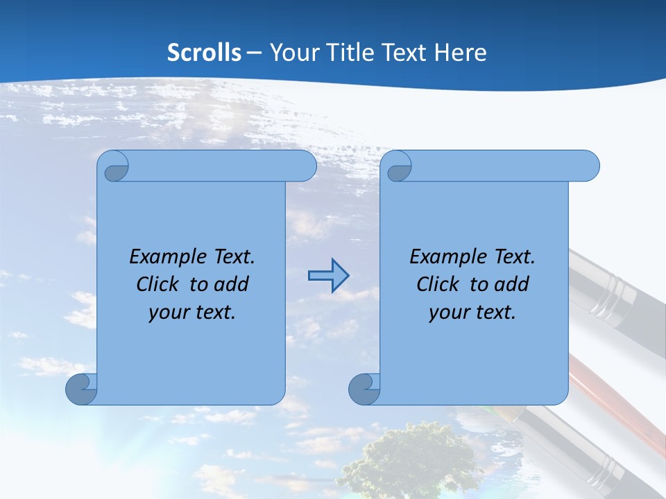 Young Work Caucasian PowerPoint Template