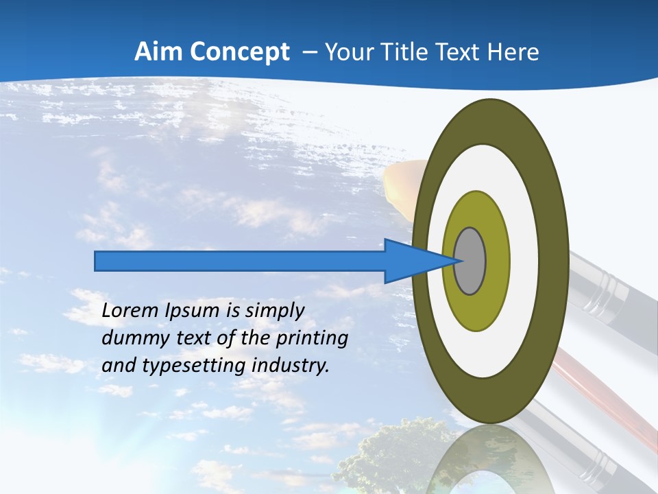 Young Work Caucasian PowerPoint Template