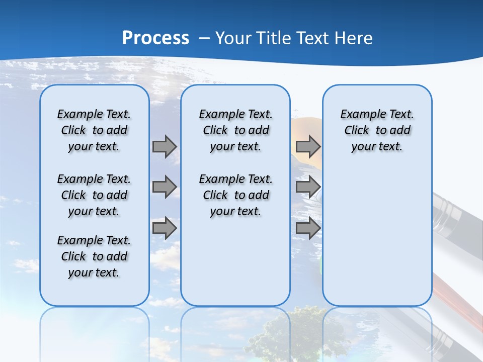 Young Work Caucasian PowerPoint Template