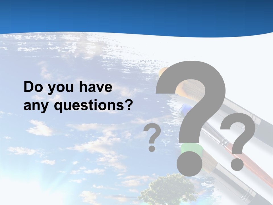 Young Work Caucasian PowerPoint Template