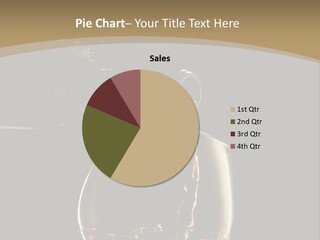 Glassware Alcohol Item PowerPoint Template