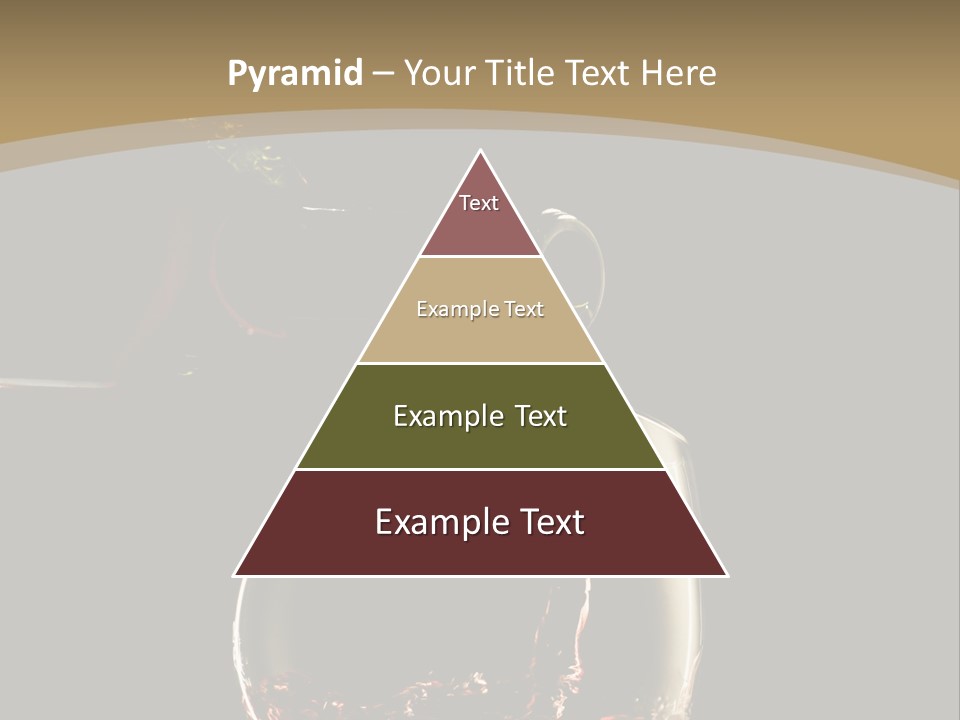 Glassware Alcohol Item PowerPoint Template
