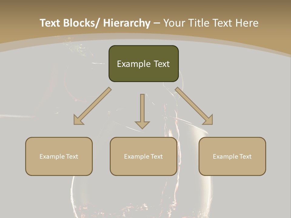 Glassware Alcohol Item PowerPoint Template