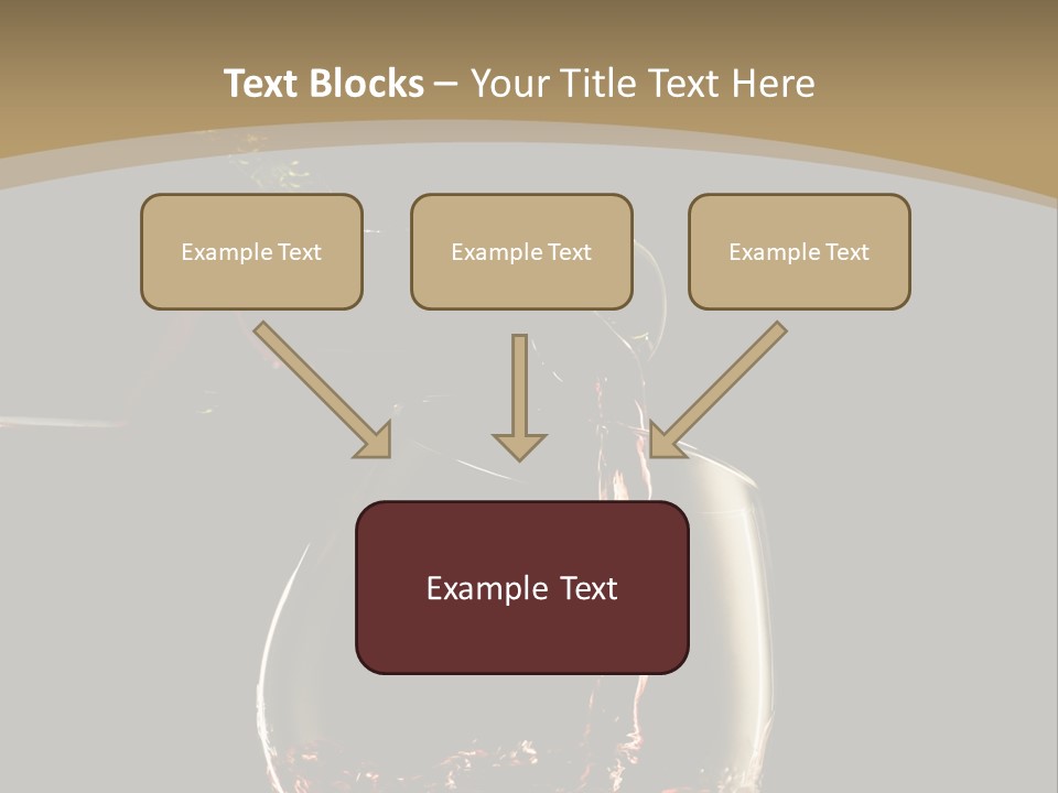 Glassware Alcohol Item PowerPoint Template