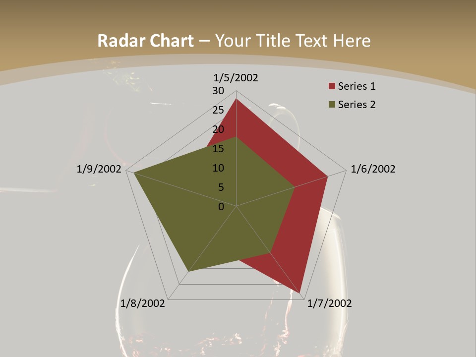 Glassware Alcohol Item PowerPoint Template