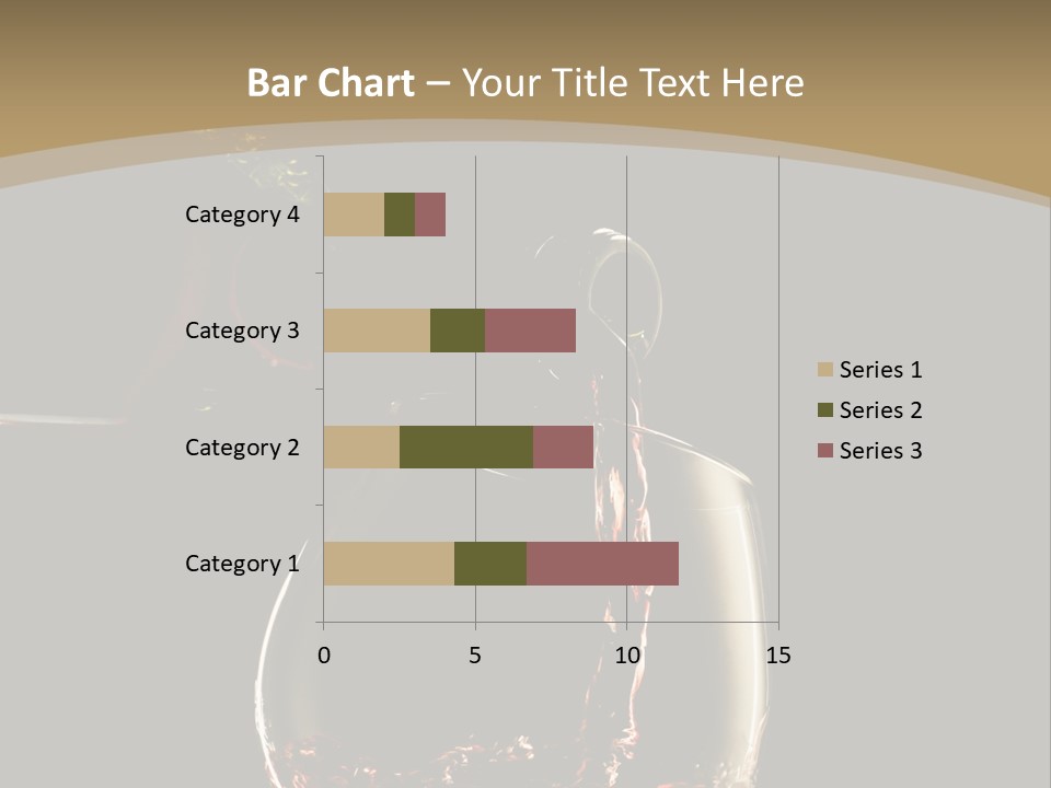 Glassware Alcohol Item PowerPoint Template