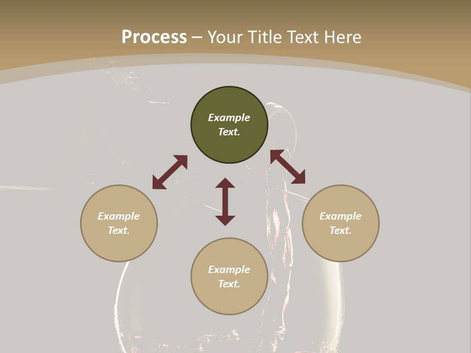 Glassware Alcohol Item PowerPoint Template