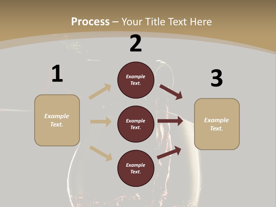 Glassware Alcohol Item PowerPoint Template