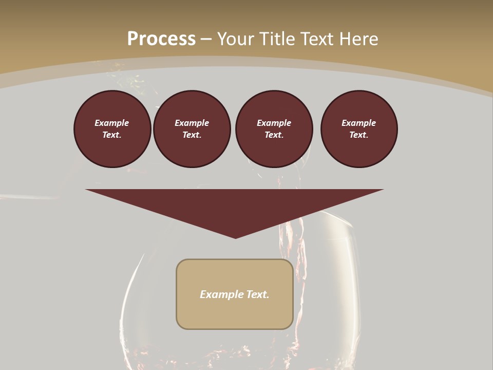 Glassware Alcohol Item PowerPoint Template