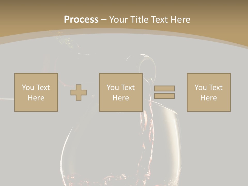 Glassware Alcohol Item PowerPoint Template