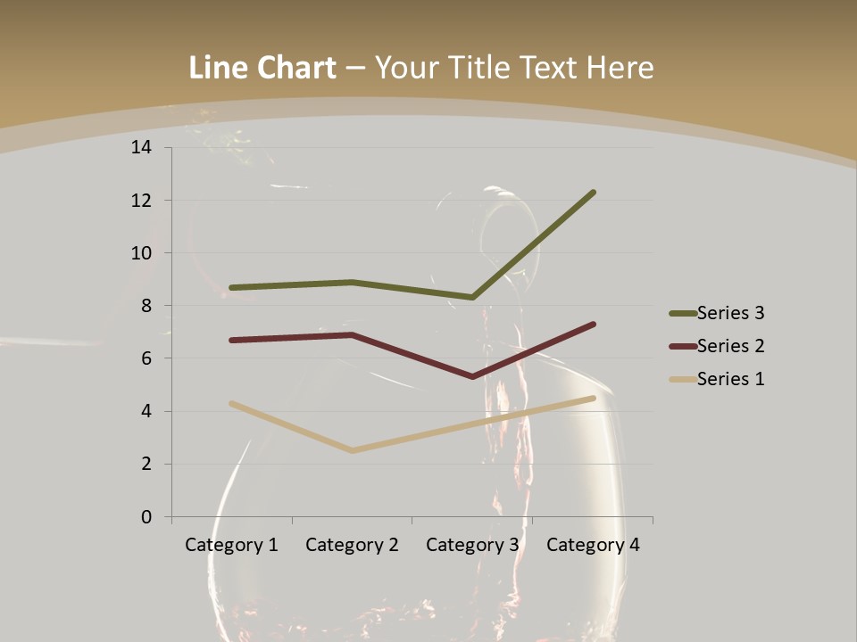 Glassware Alcohol Item PowerPoint Template