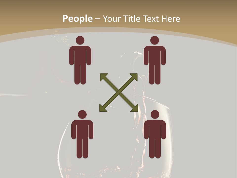 Glassware Alcohol Item PowerPoint Template