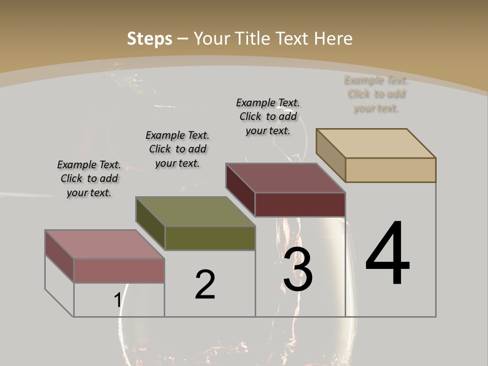 Glassware Alcohol Item PowerPoint Template