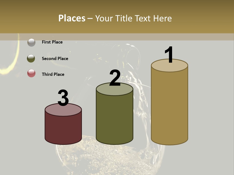 Beverage Trendy Dining PowerPoint Template