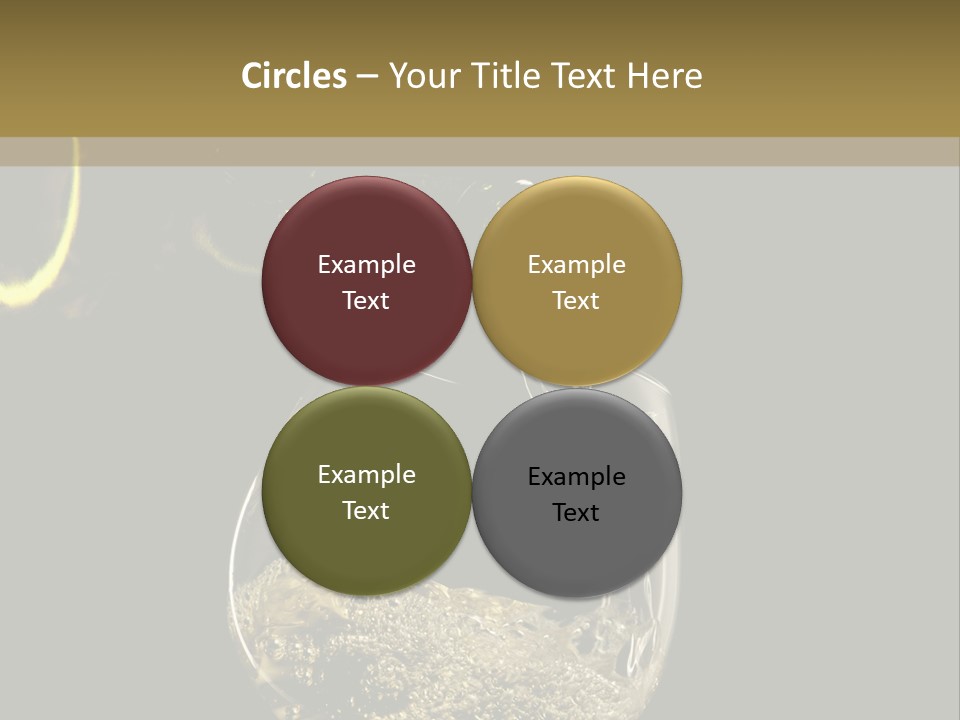 Beverage Trendy Dining PowerPoint Template