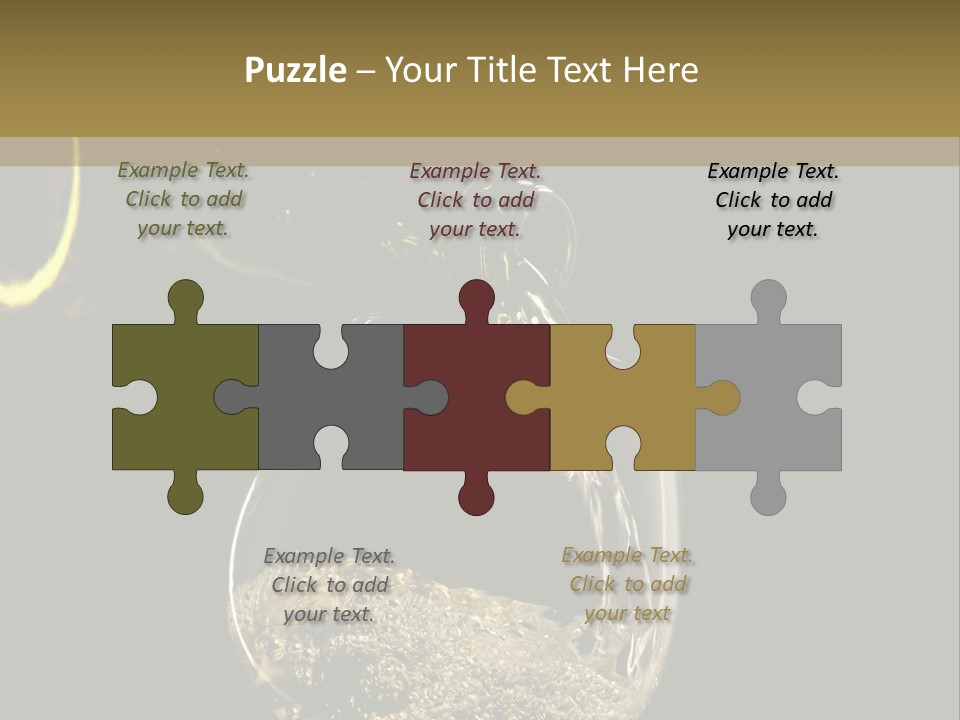 Beverage Trendy Dining PowerPoint Template