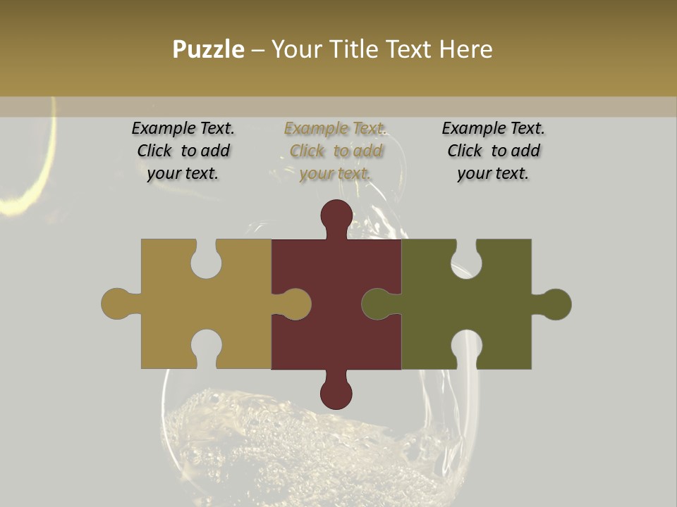 Beverage Trendy Dining PowerPoint Template