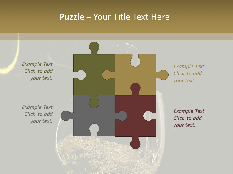 Beverage Trendy Dining PowerPoint Template