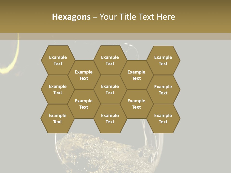 Beverage Trendy Dining PowerPoint Template