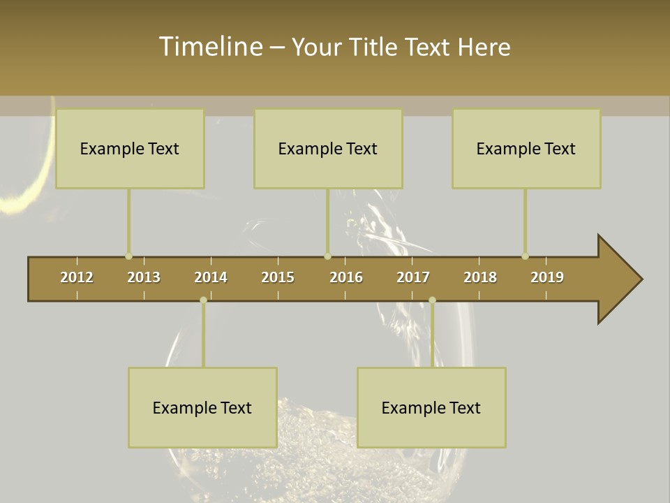 Beverage Trendy Dining PowerPoint Template