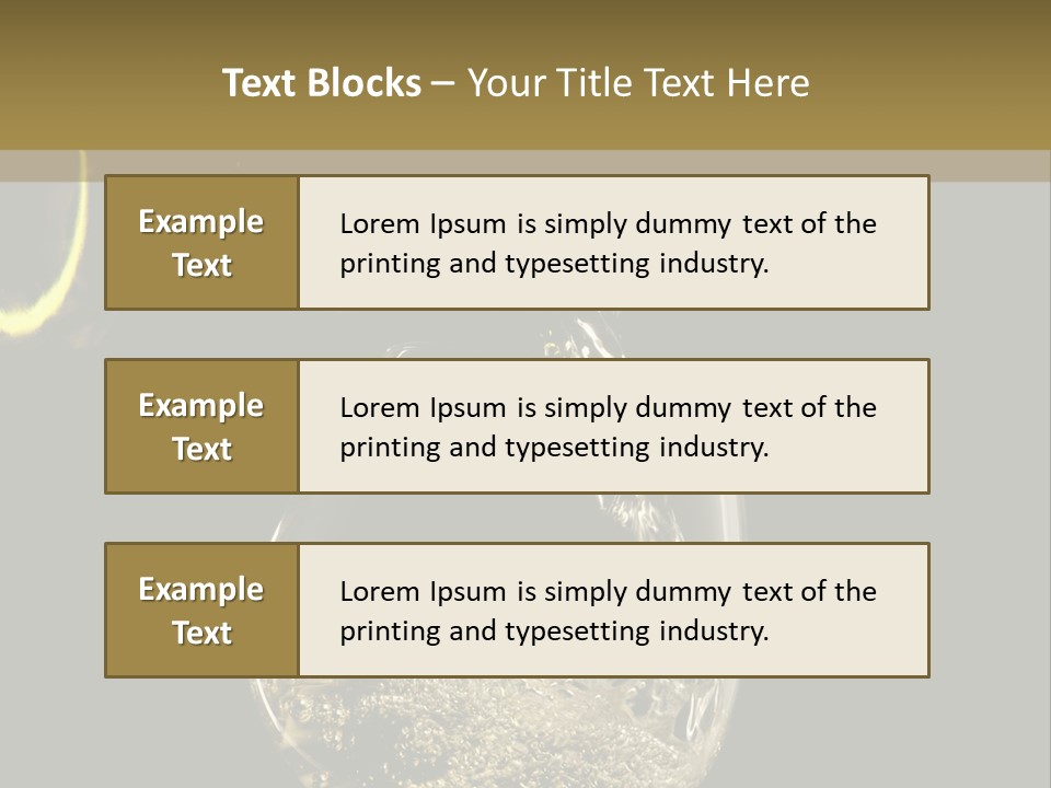 Beverage Trendy Dining PowerPoint Template