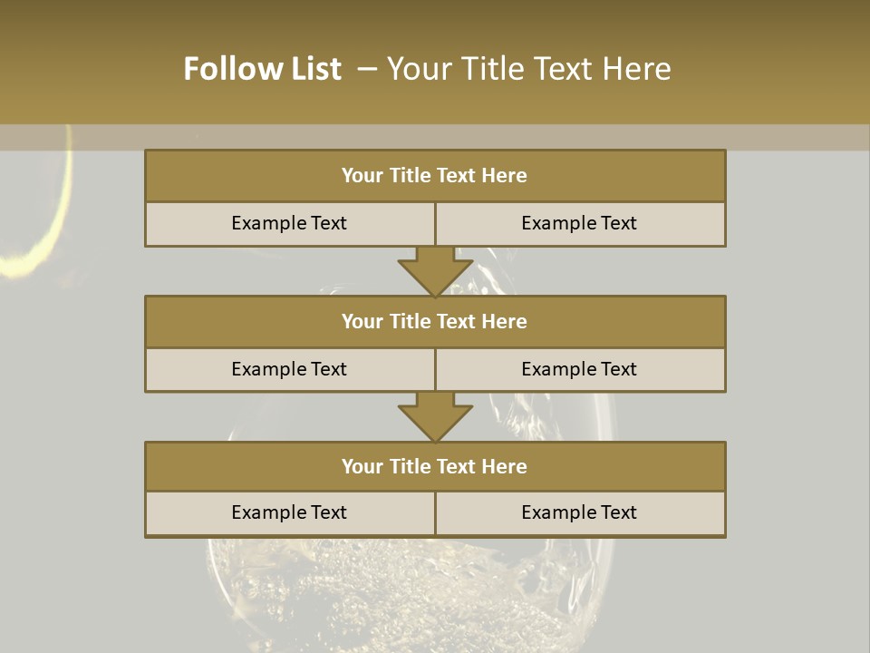 Beverage Trendy Dining PowerPoint Template