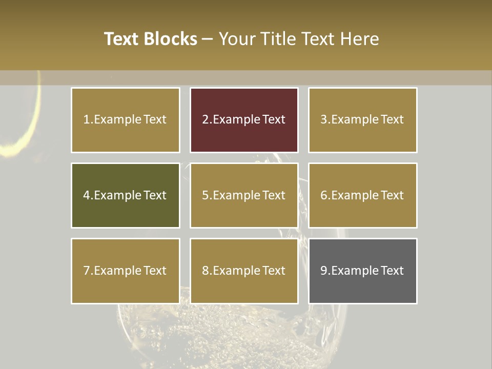 Beverage Trendy Dining PowerPoint Template