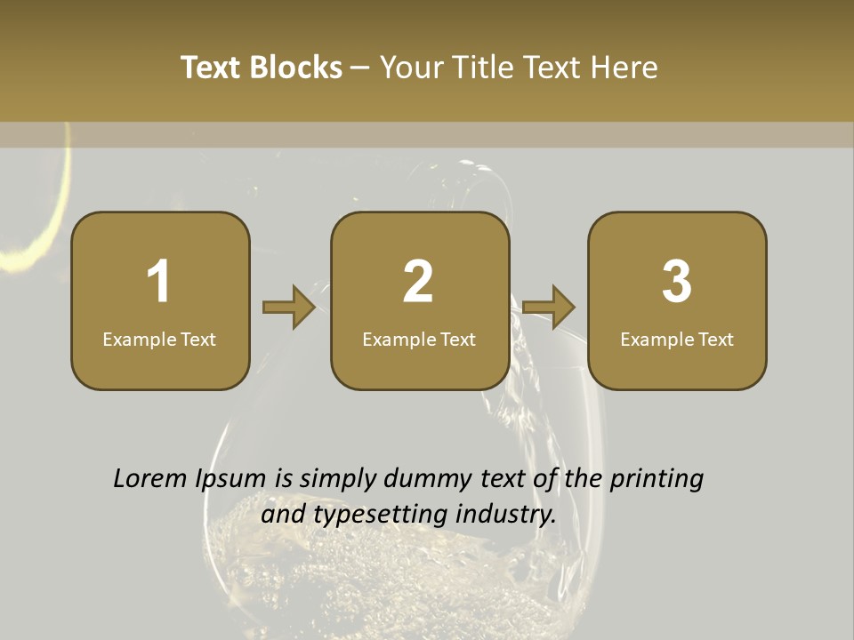 Beverage Trendy Dining PowerPoint Template