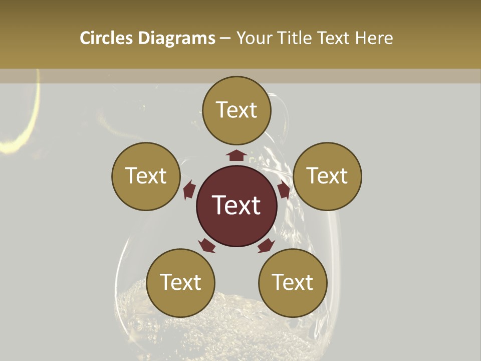 Beverage Trendy Dining PowerPoint Template