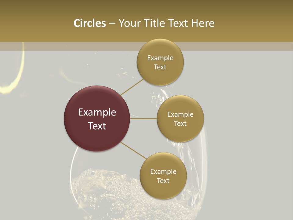 Beverage Trendy Dining PowerPoint Template