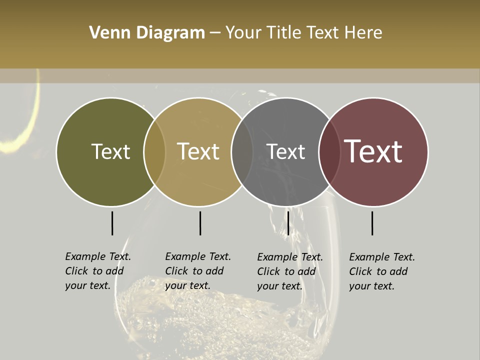 Beverage Trendy Dining PowerPoint Template