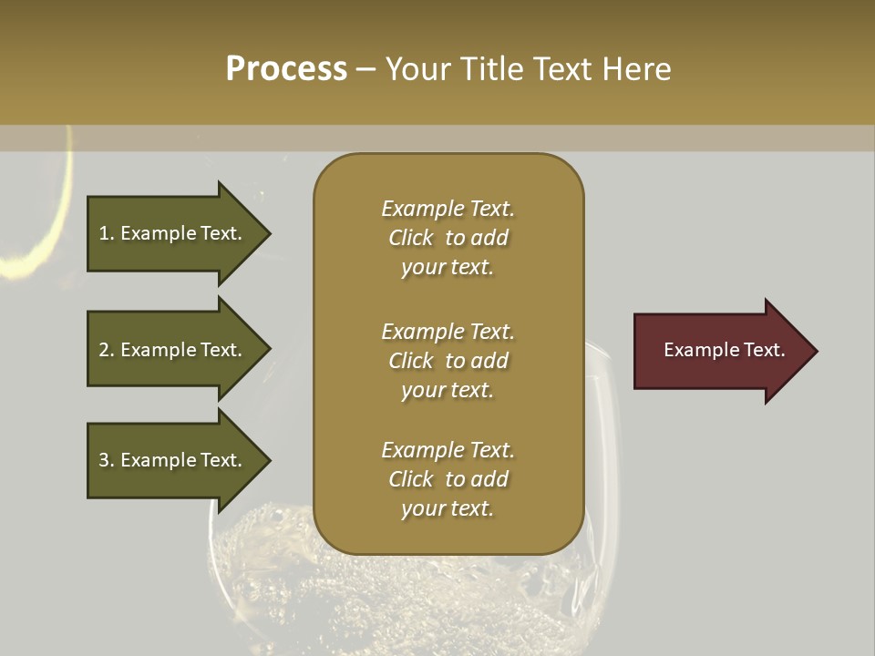 Beverage Trendy Dining PowerPoint Template