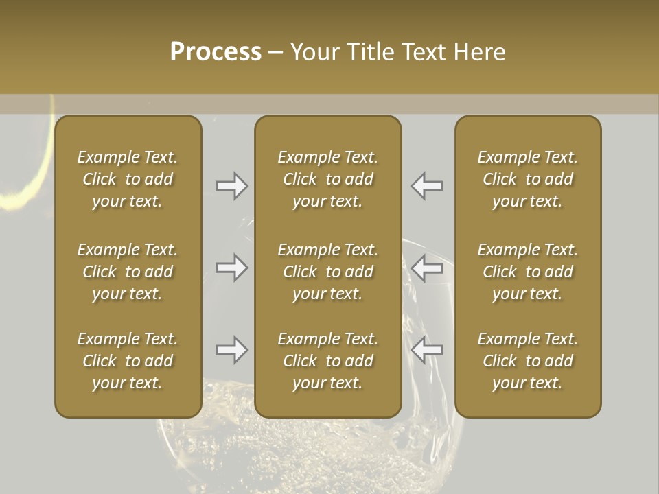 Beverage Trendy Dining PowerPoint Template