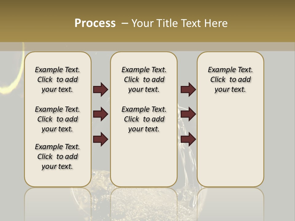 Beverage Trendy Dining PowerPoint Template