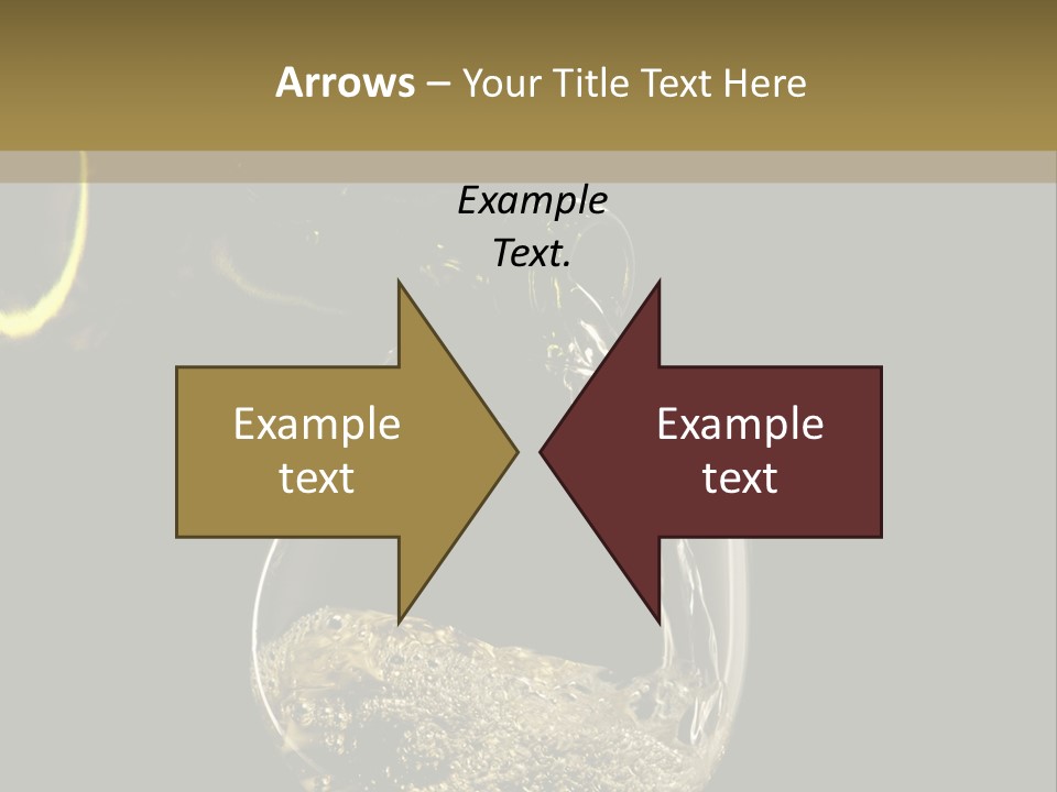Beverage Trendy Dining PowerPoint Template
