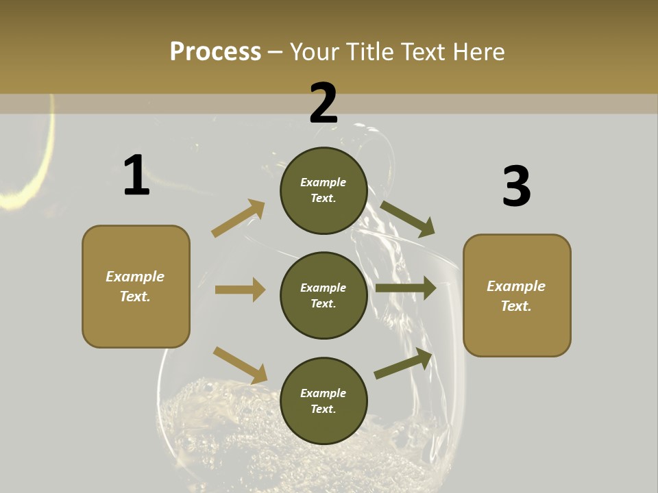 Beverage Trendy Dining PowerPoint Template