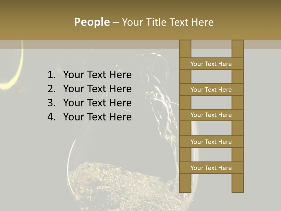 Beverage Trendy Dining PowerPoint Template