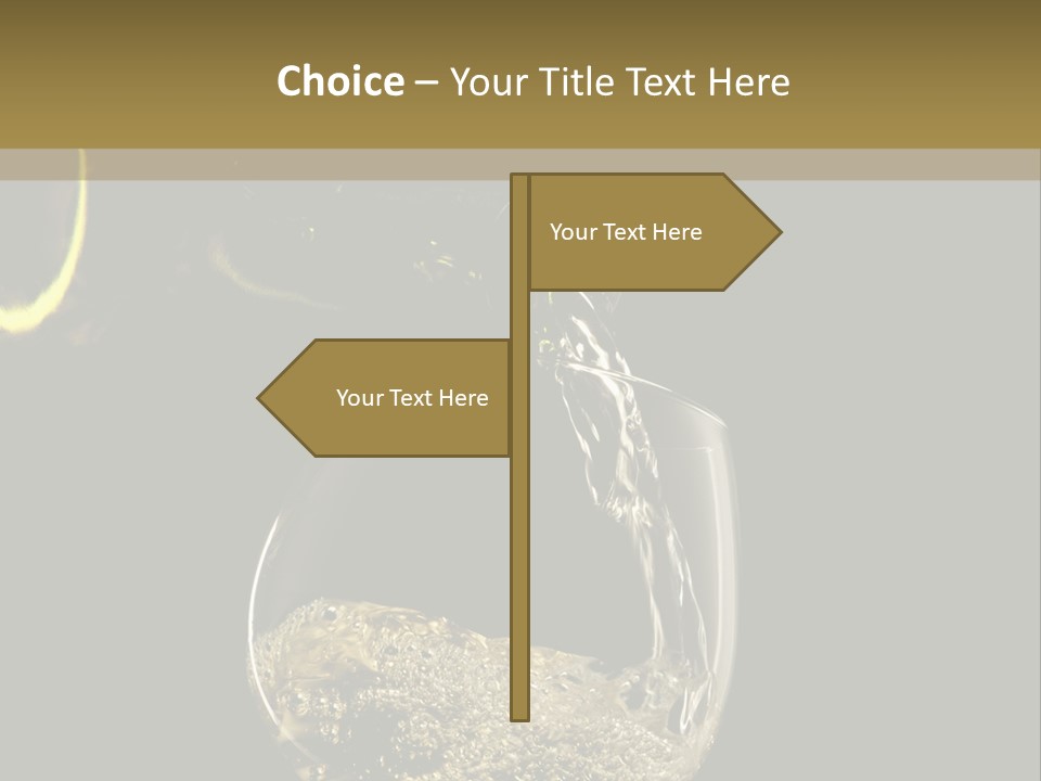 Beverage Trendy Dining PowerPoint Template