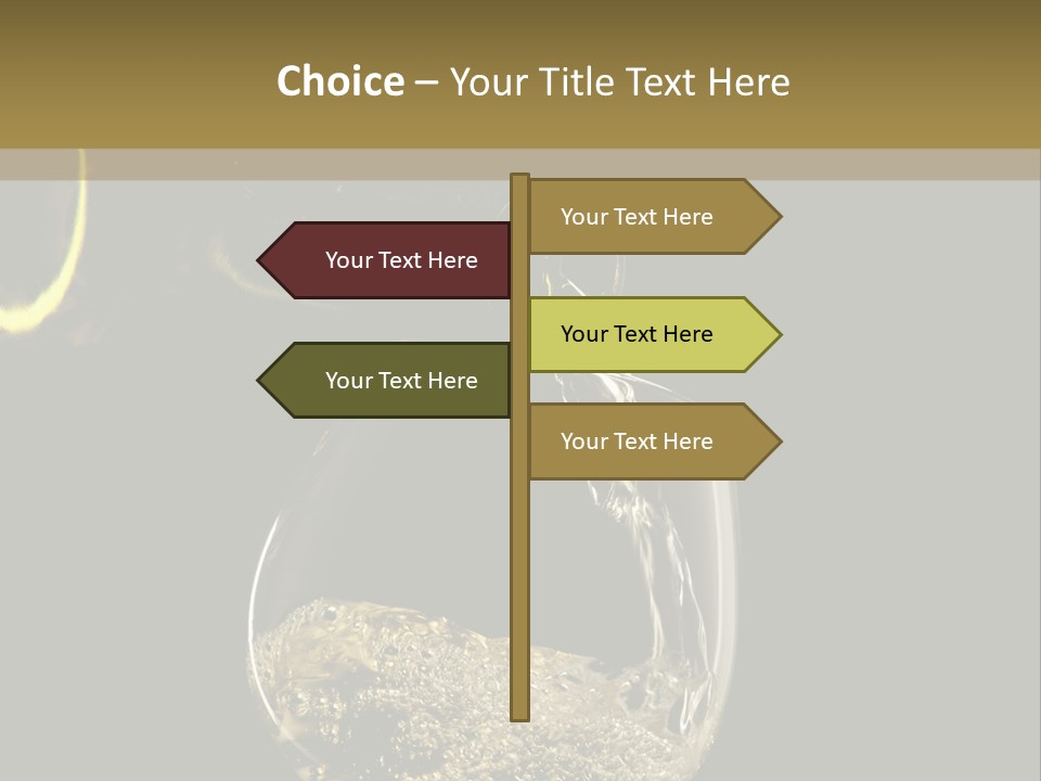 Beverage Trendy Dining PowerPoint Template