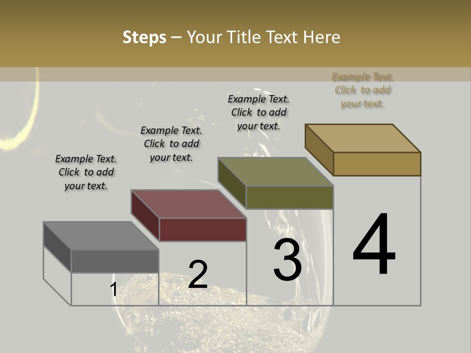 Beverage Trendy Dining PowerPoint Template